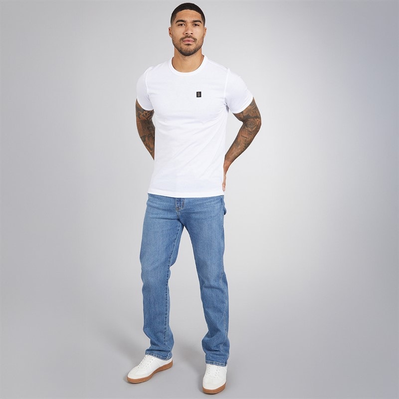 LUKE 1977 Mens Ciruella 2500 T-Shirt White - Image 4