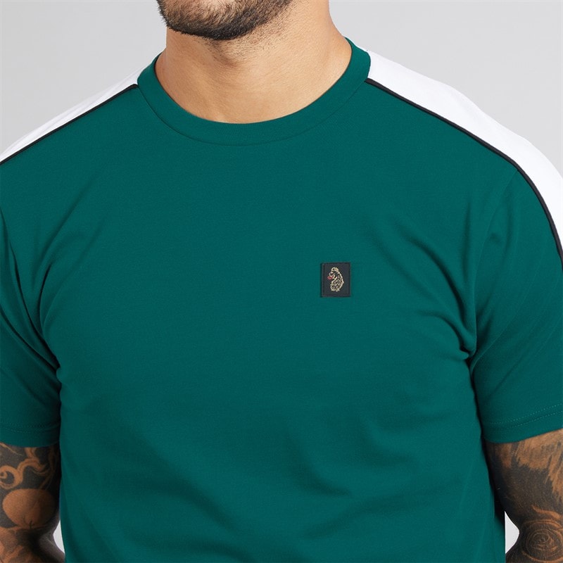 LUKE 1977 Mens Ciruella 2500 T-Shirt Atlantic - Image 3