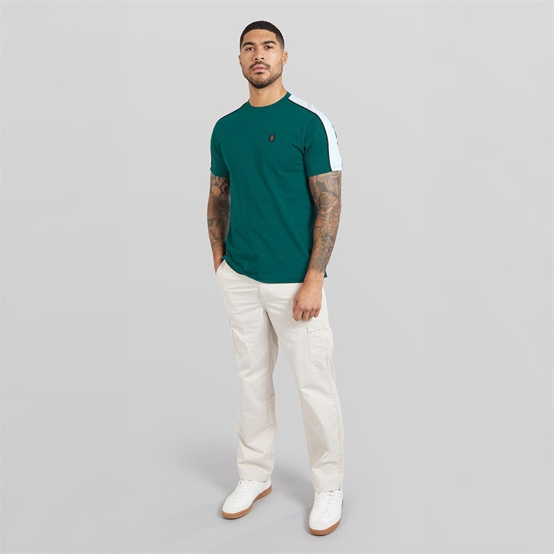 LUKE 1977 Mens Ciruella 2500 T-Shirt Atlantic - Image 4