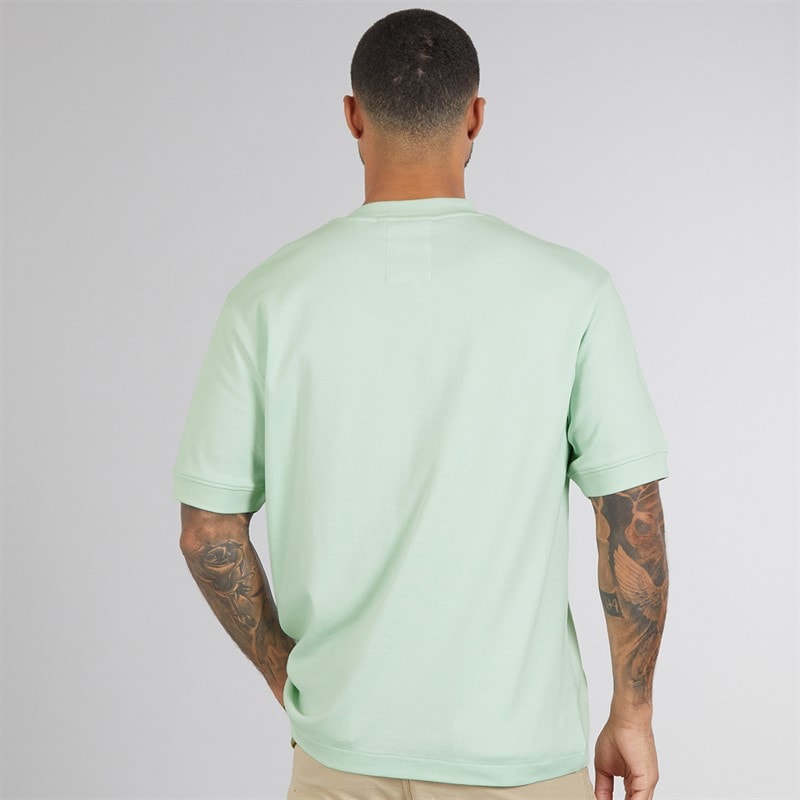 LUKE 1977 Mens Dapper Schnapper T-Shirt Washed Mint - Image 2