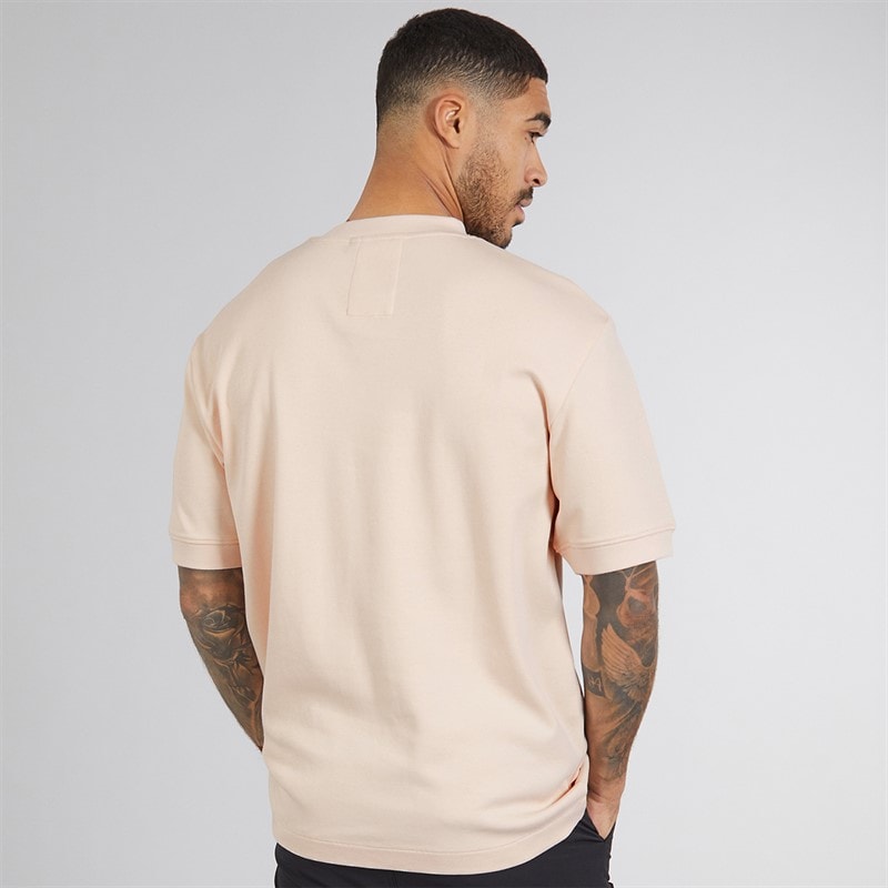 LUKE 1977 Mens Dapper Schnapper T-Shirt Washed Pink - Image 2