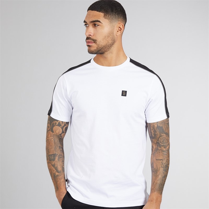 LUKE 1977 Mens Ciruella 2500 T-Shirt White - Image 3