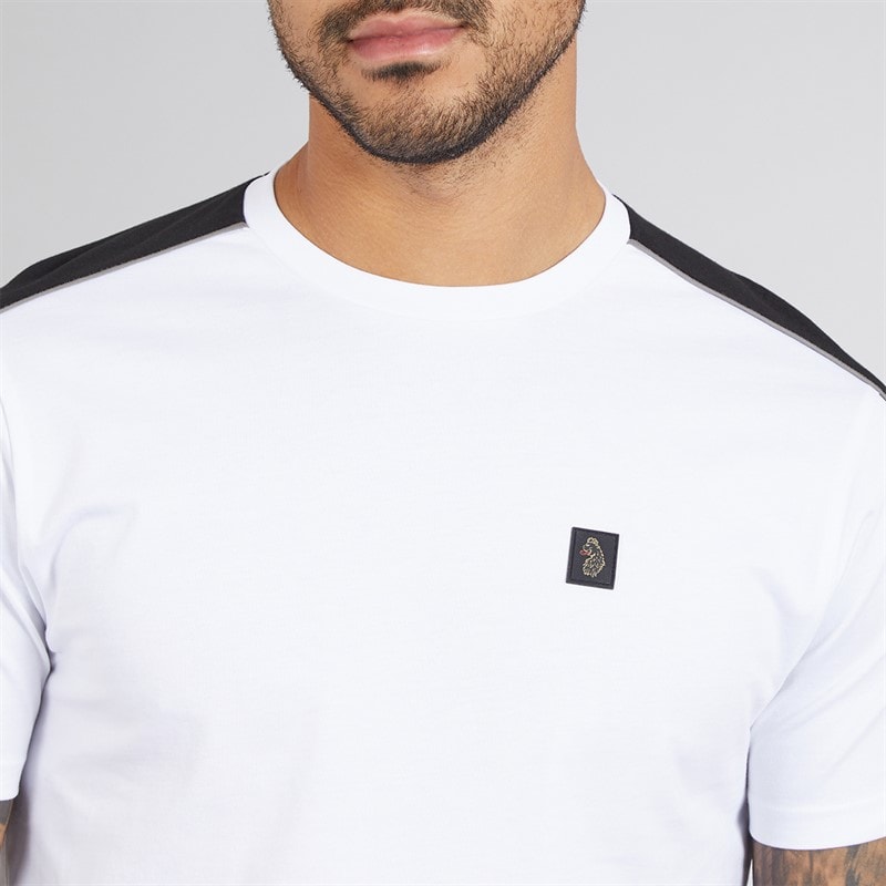LUKE 1977 Mens Ciruella 2500 T-Shirt White - Image 5
