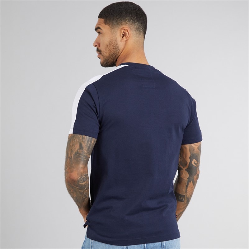 LUKE 1977 Mens Ciruella 2500 T-Shirt Navy - Image 2