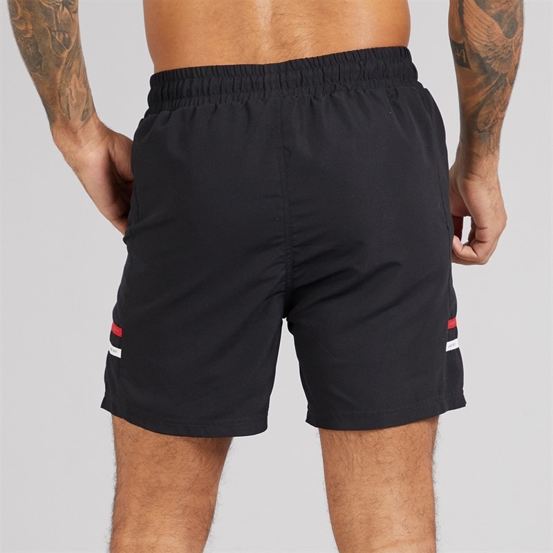 LUKE 1977 Mens Tapehead 2500 Swim Shorts Black - Image 2