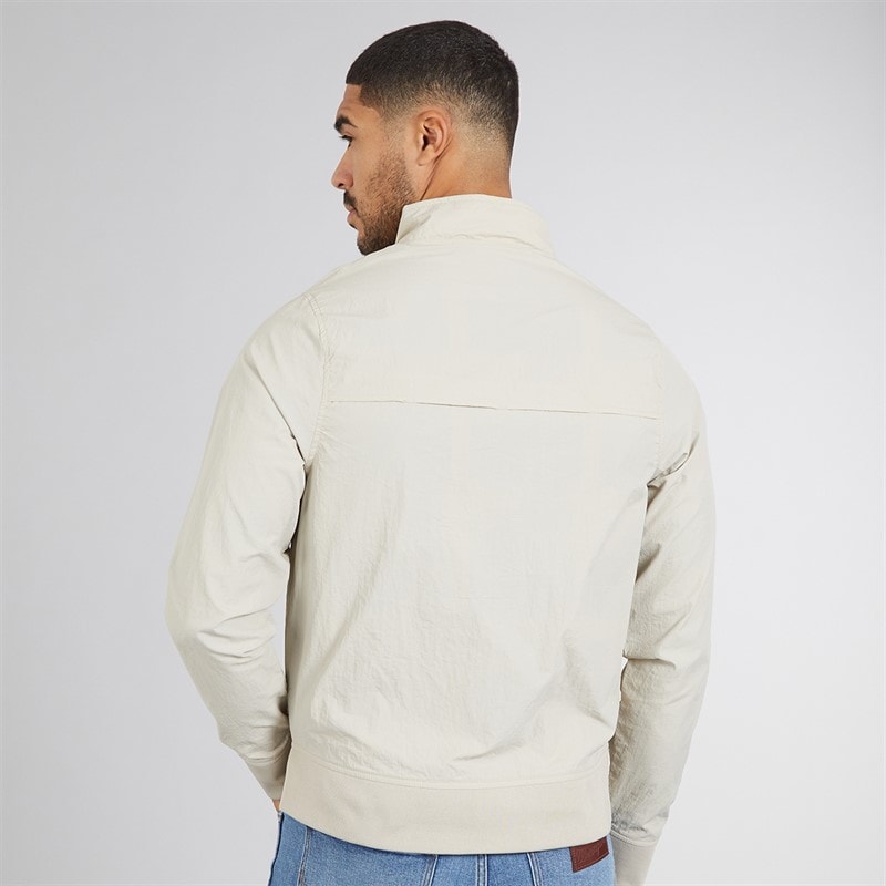 LUKE 1977 Mens Miller Harrington Jacket Stone - Image 2