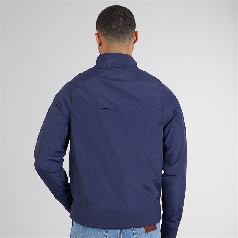 LUKE 1977 Mens Miller Harrington Jacket Navy - Image 2