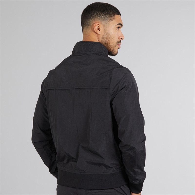 LUKE 1977 Mens Miller Harrington Jacket Black - Image 2
