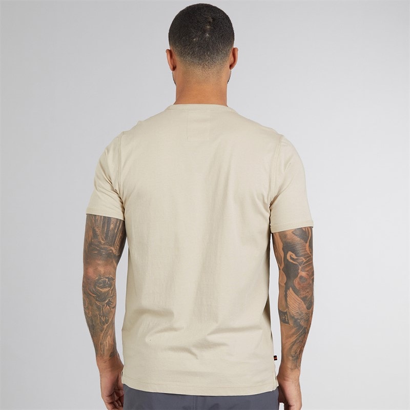 LUKE 1977 Mens Ciruella 2500 T-Shirt Dark Ecru - Image 2
