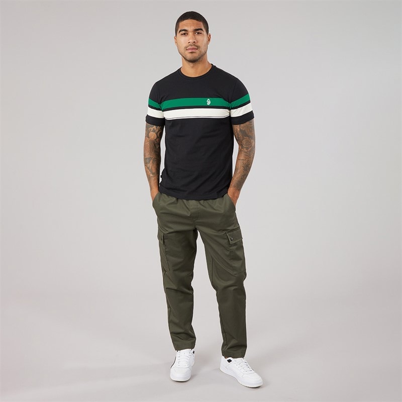 LUKE 1977 Mens Brazilia YD T-Shirt Black/Ultramarine - Image 4