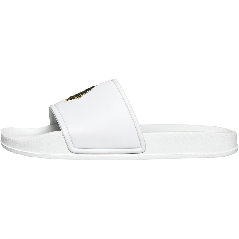 LUKE 1977 Mens Reign Sliders White - Image 2