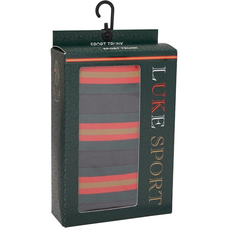 LUKE 1977 Mens Rick Long Three Pack Boxers Black MM - Image 2