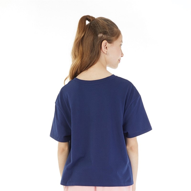 Levi's Girls Meet And Greet Batwing T-Shirt Blue - Image 2