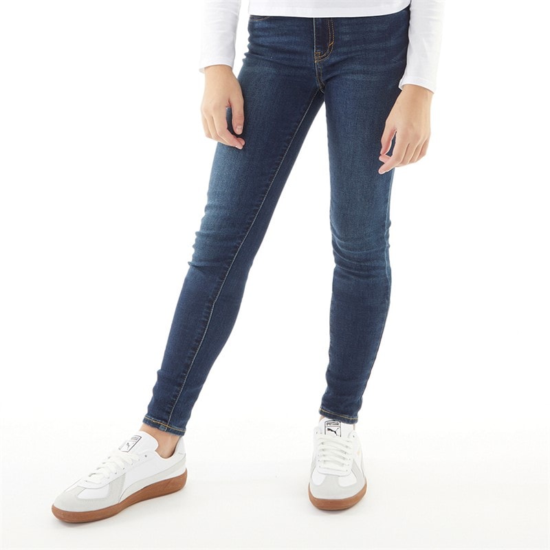Levi's Girls 720 High Rise Super Skinny Jeans Resilient Blue