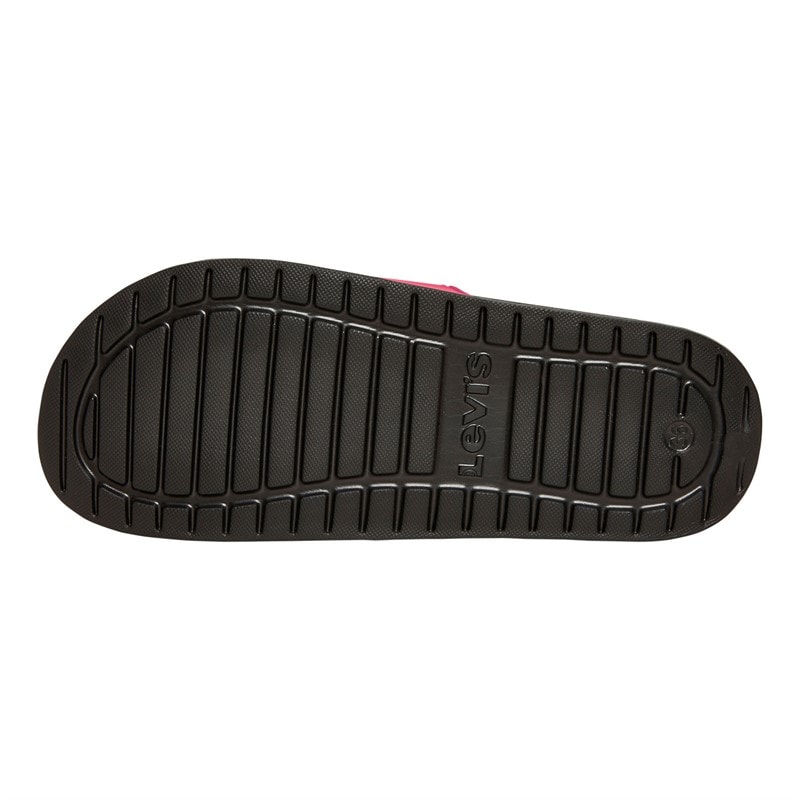 Levi's Junior  Girls June Logo Sliders Lilac/Black - Image 3
