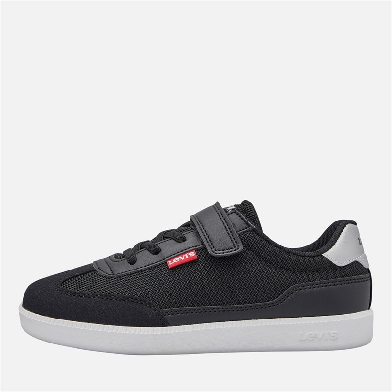 Levi's Girls Jackson Trainers Black/Silver