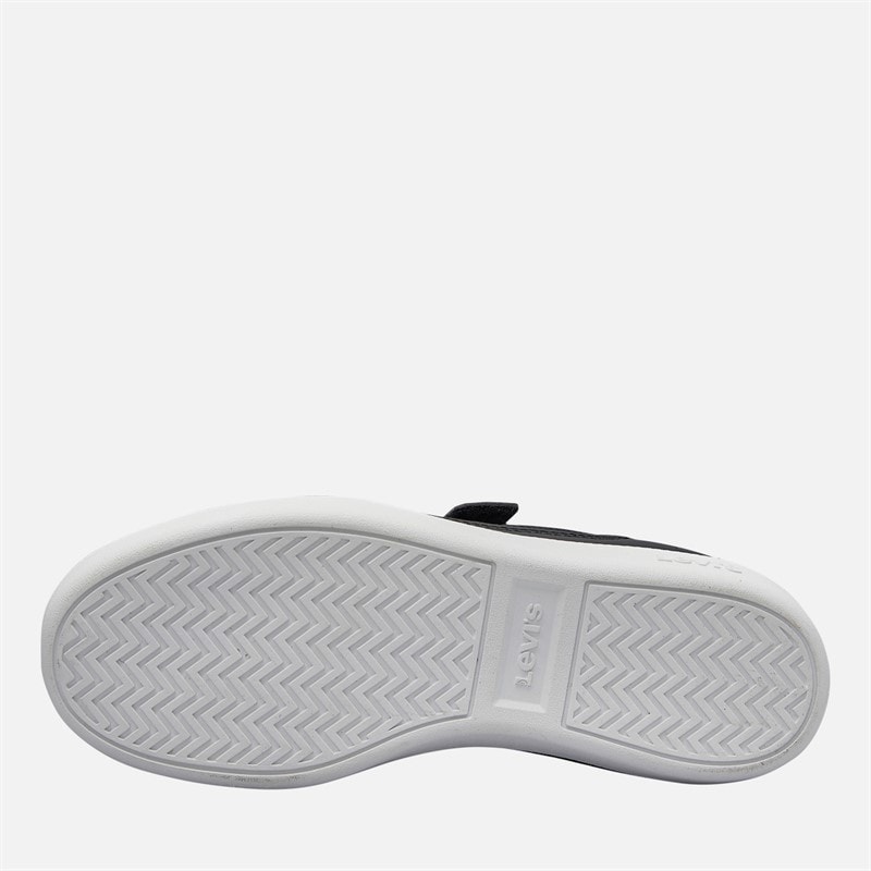 Levi's Girls Jackson Trainers Black/Silver - Image 2