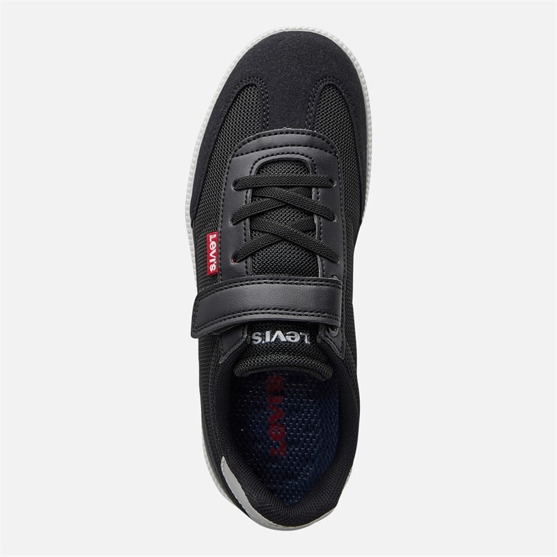 Levi's Girls Jackson Trainers Black/Silver - Image 4