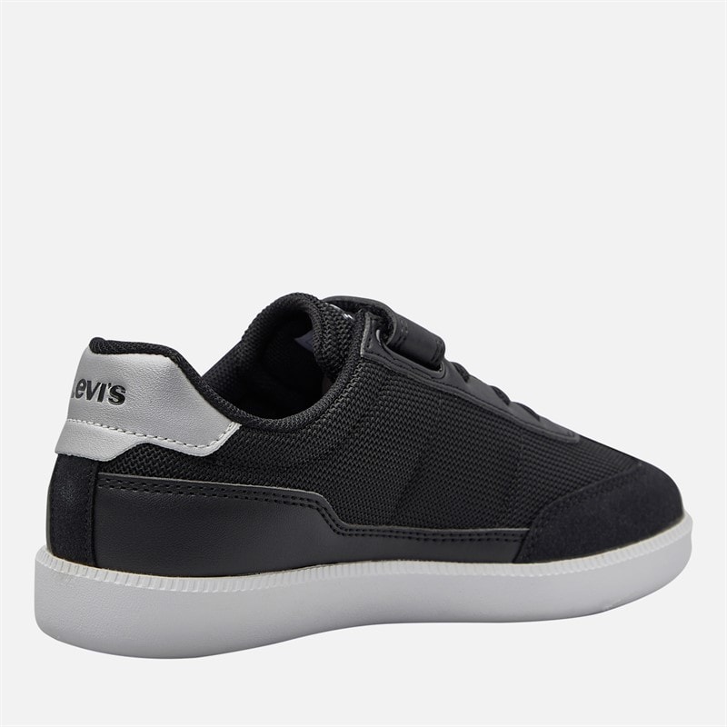 Levi's Girls Jackson Trainers Black/Silver - Image 5