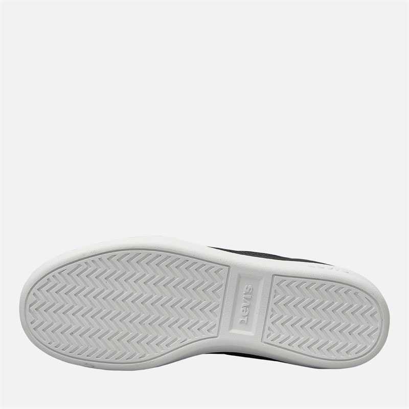 Levi's Junior Girls Jackson Trainers Black/Silver  - Image 2