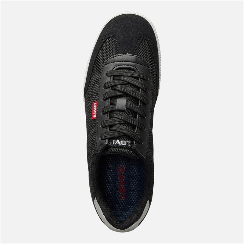 Levi's Junior Girls Jackson Trainers Black/Silver  - Image 4