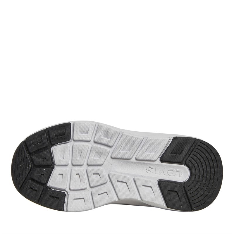 Levi's Infant Boys Hudson Mini Trainers White Black Red - Image 2