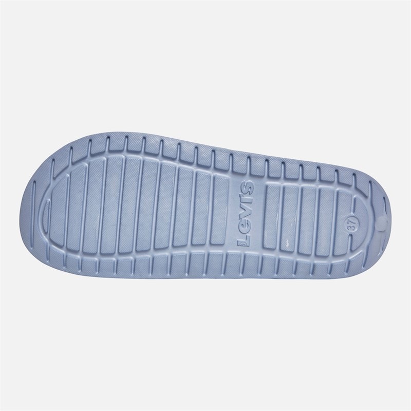 Levi's Junior Girls June Logo Sliders Pink/Blue - Image 3