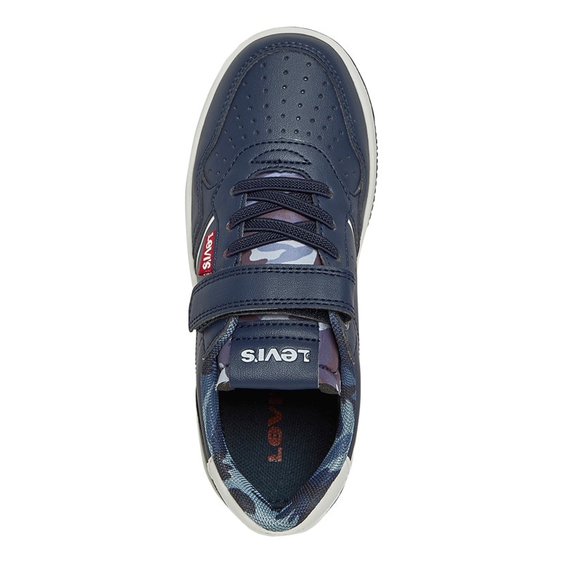 Levi's Boys Aiden Trainers Navy/Camo - Image 4