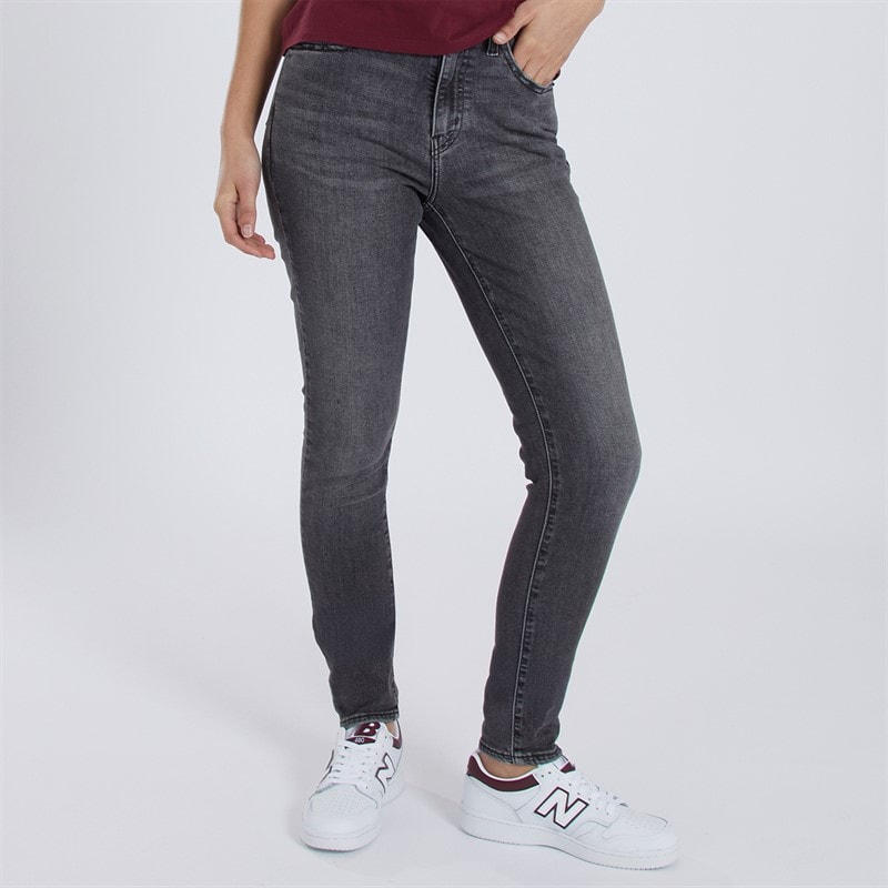 Levi's Womens 721 Rise Skinny Jeans River Rock Lse - Image 1