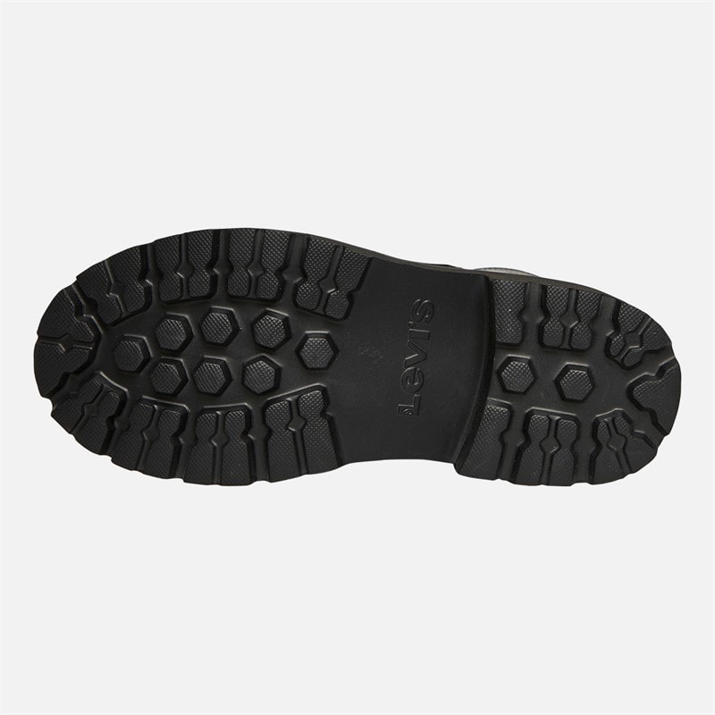 Levi's Junior Girls Billie Lace Up Boots Black/Black - Image 2