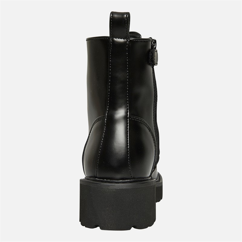 Levi's Junior Girls Billie Lace Up Boots Black/Black - Image 3
