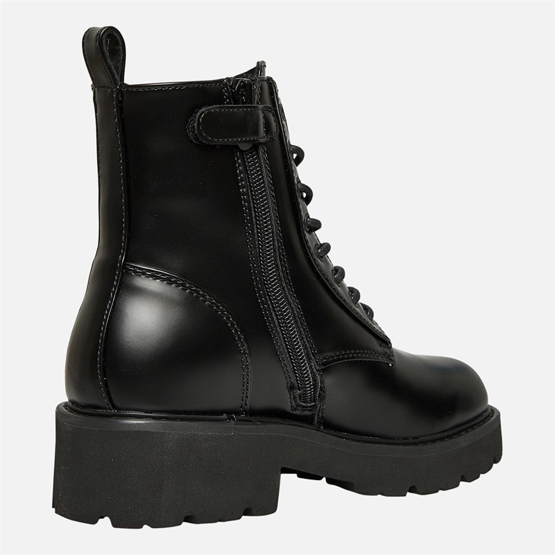 Levi's Junior Girls Billie Lace Up Boots Black/Black - Image 5