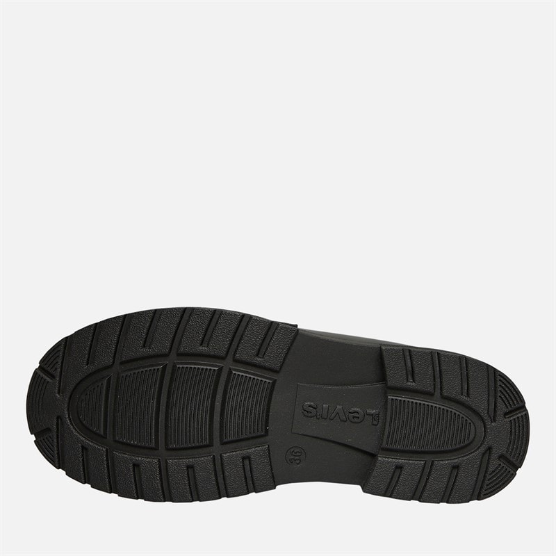 Levi's Junior Girls Lucy Loafers Black/Black - Image 2