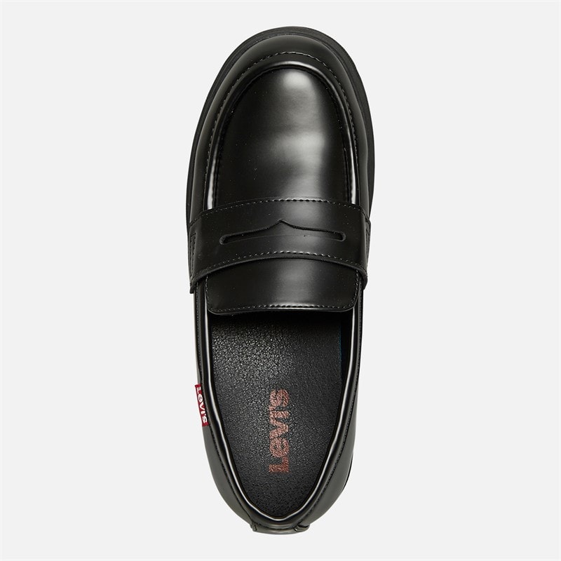 Levi's Junior Girls Lucy Loafers Black/Black - Image 4