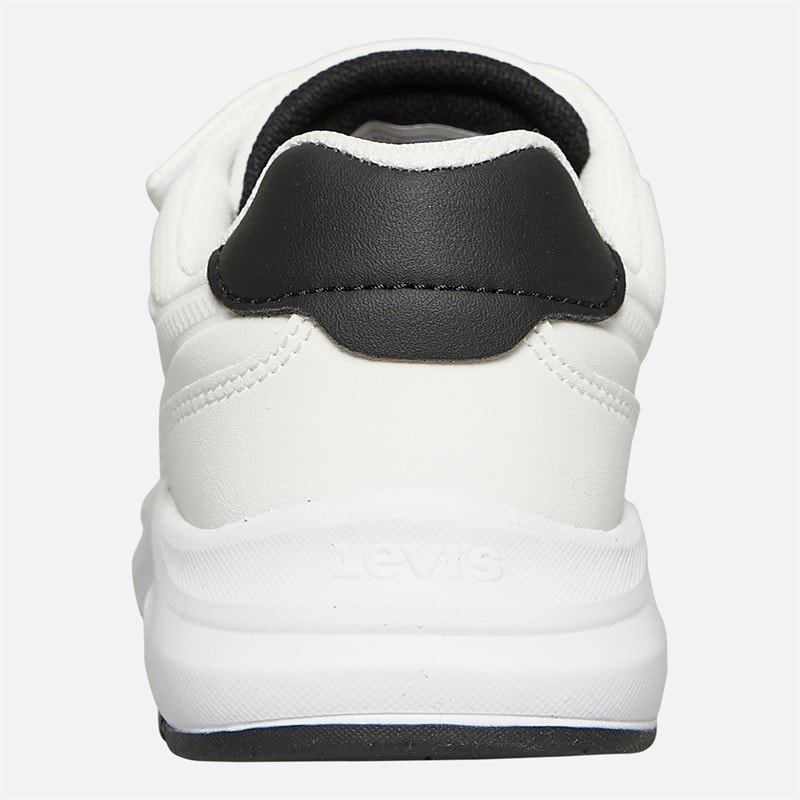 Levi's Boys Larry J Trainers White/Black - Image 3