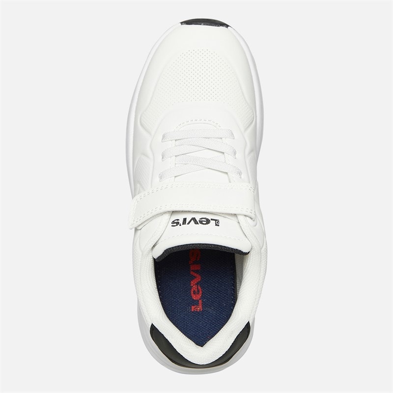 Levi's Boys Larry J Trainers White/Black - Image 4