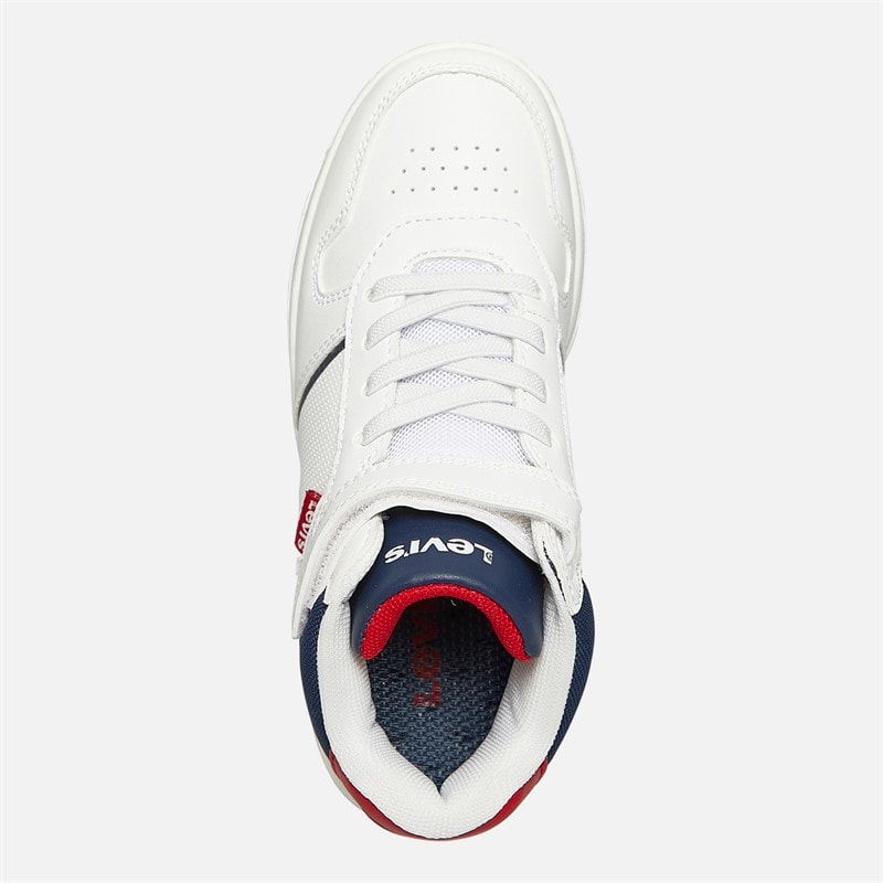 Levi's Boys Kick Mid Trainers White - Image 4