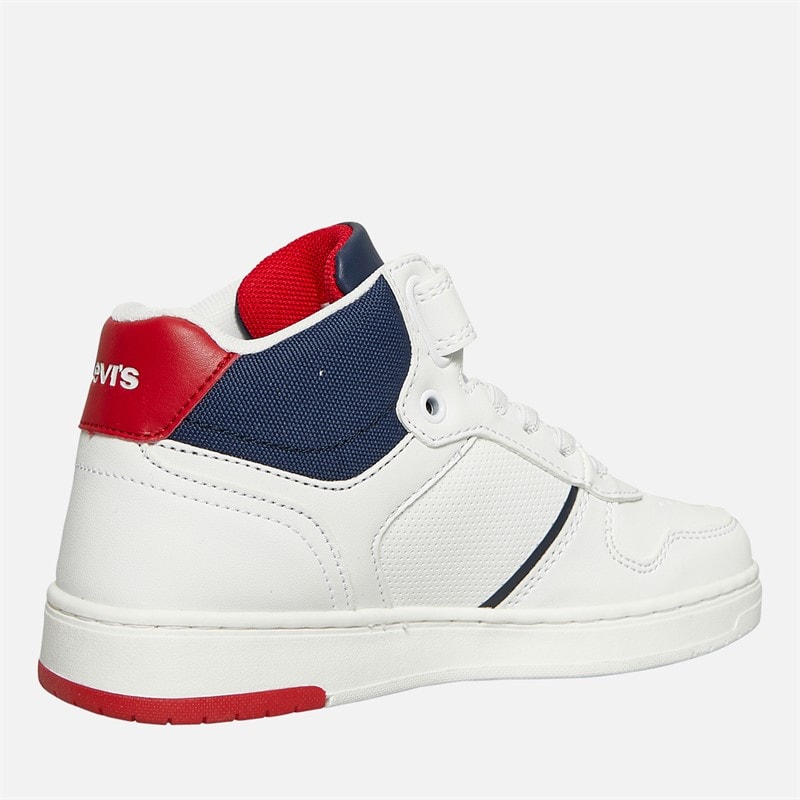 Levi's Boys Kick Mid Trainers White - Image 5