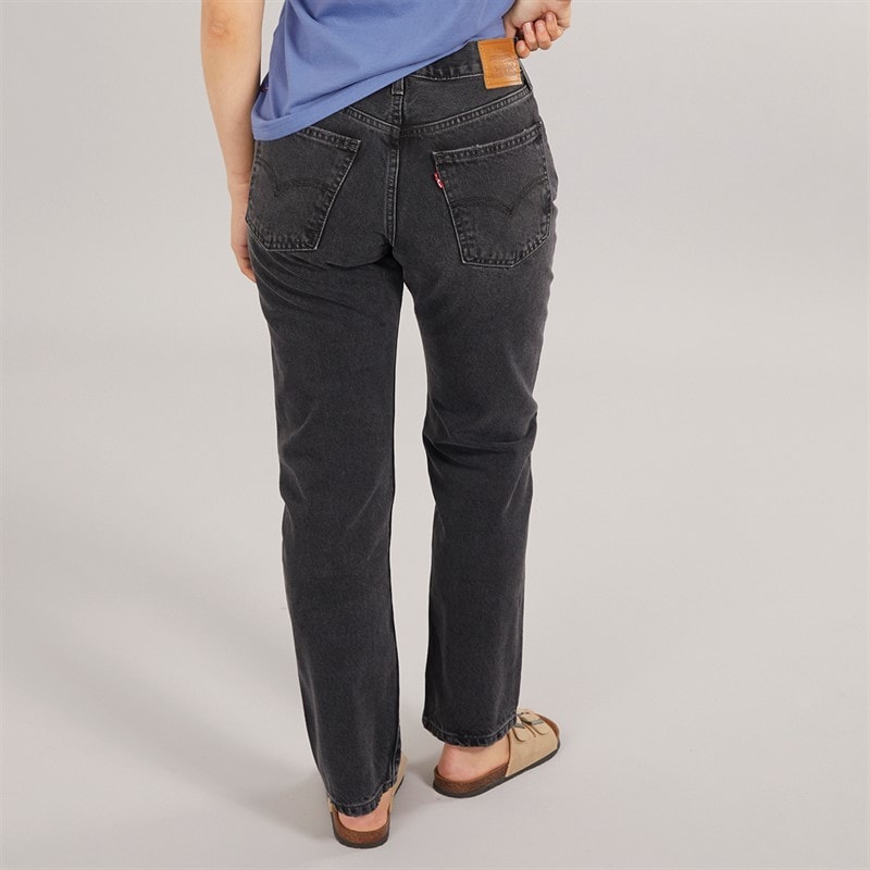 Levi's Womens Middy Straight Jeans No Service - Image 2