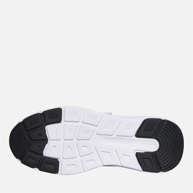 Levi's Boys Hudson Trainers White/Black/Red White/ Black/ Red - Image 2