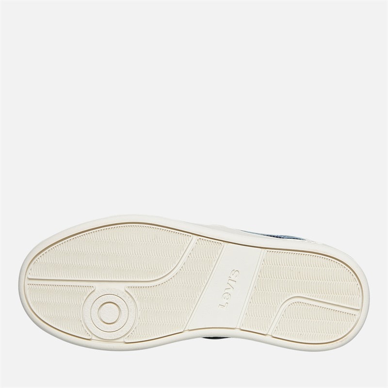 Levi's Kids Swift SR Trainers Navy/Jeans Navy/ Jeans - Image 2