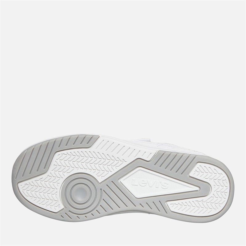 Levi's Boys John Ser Trainers White/Black White/ Black - Image 2