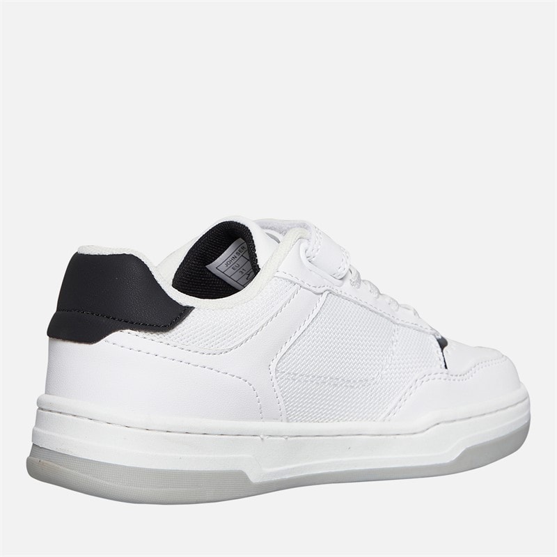 Levi's Boys John Ser Trainers White/Black White/ Black - Image 5