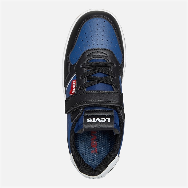 Levi's Boys Aiden Trainers Black/Navy Black/ Navy - Image 4