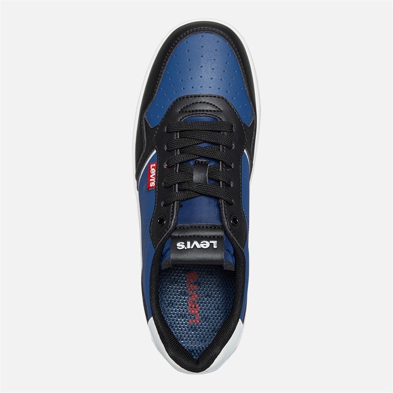Levi's Junior Boys Aiden Trainers Black/Navy Black/ Navy - Image 4