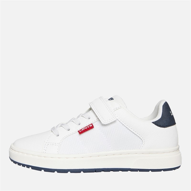 Levi's Boys Piper SR Trainers White/Navy White/ Navy - Image 1