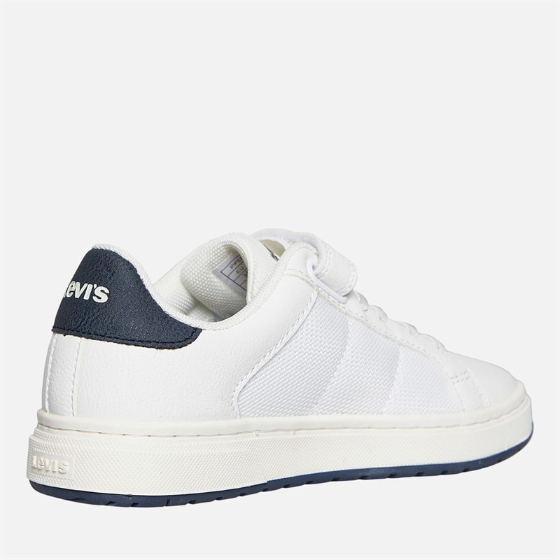 Levi's Boys Piper SR Trainers White/Navy White/ Navy - Image 5