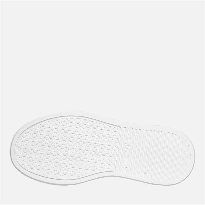 Levi's Girls Evelyn Trainers White/Leopard White/ Leopard - Image 2