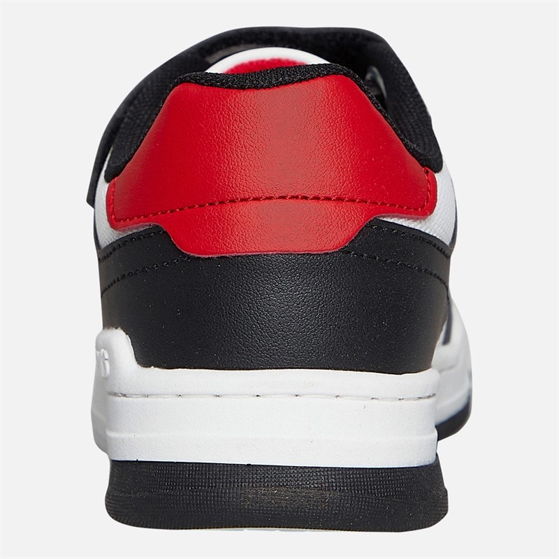 Levi's Boys John Ser Trainers Black/White/Red Black/ White/ Red - Image 3