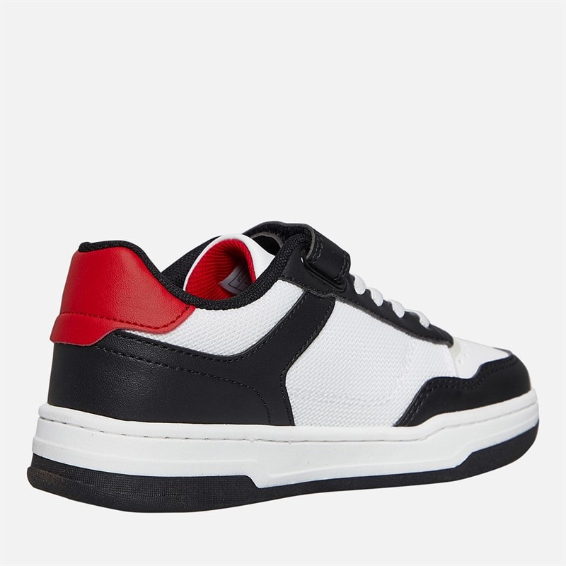 Levi's Boys John Ser Trainers Black/White/Red Black/ White/ Red - Image 5